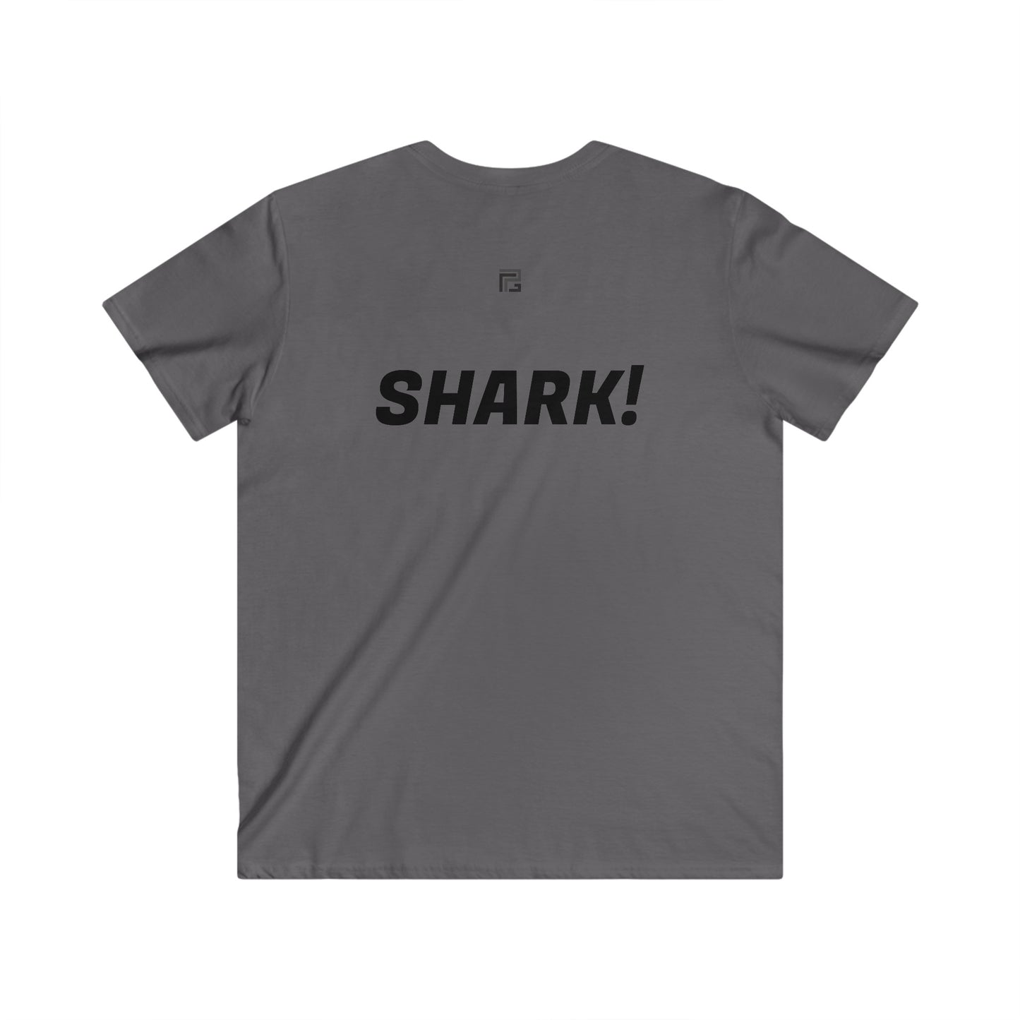 Shark! - Fitted V-Neck Tee