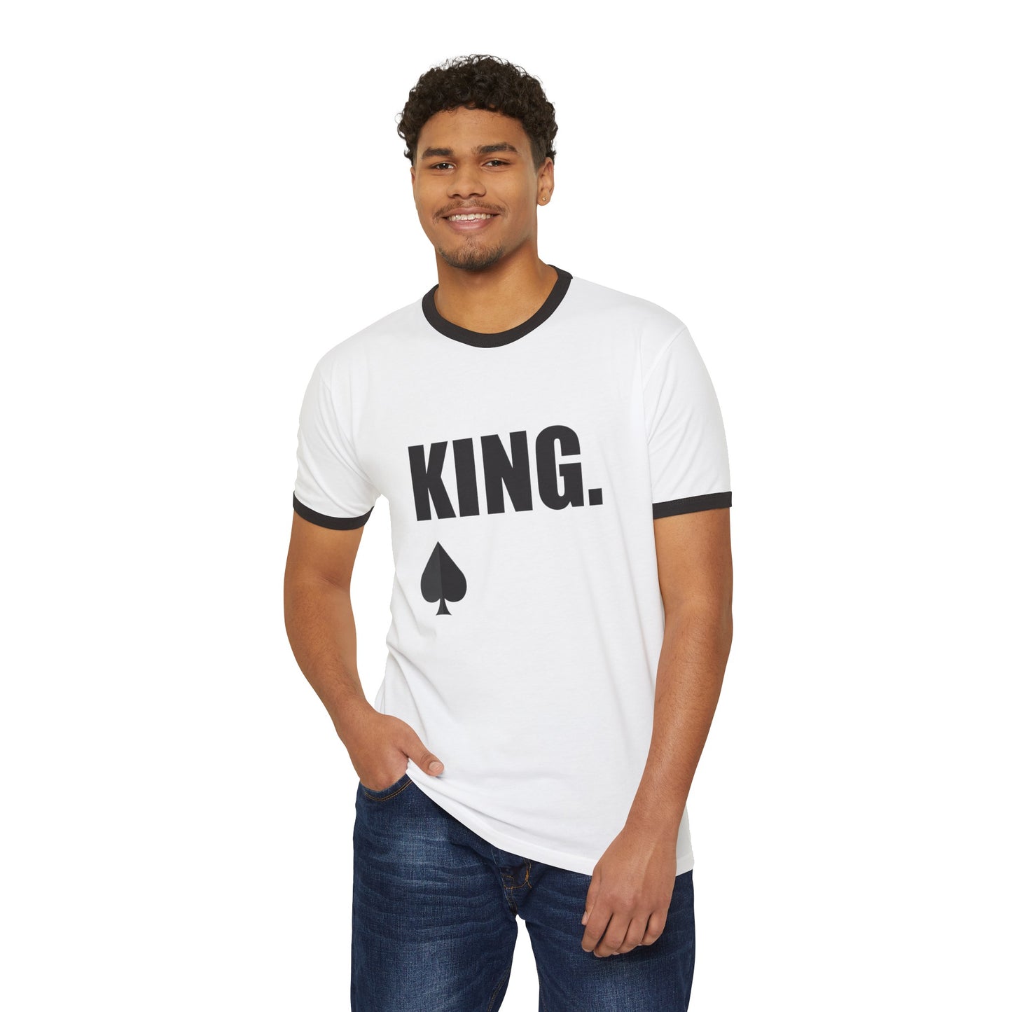 KING Cotton Ringer T-Shirt