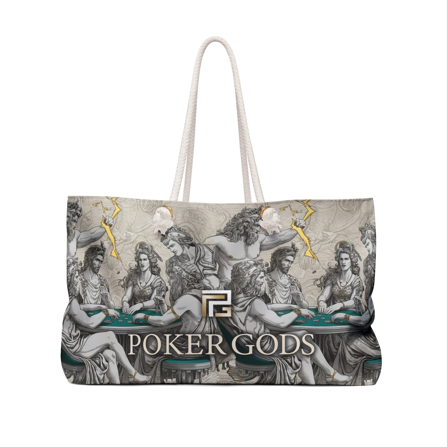 Toile De Poker Gods Weekender Bag