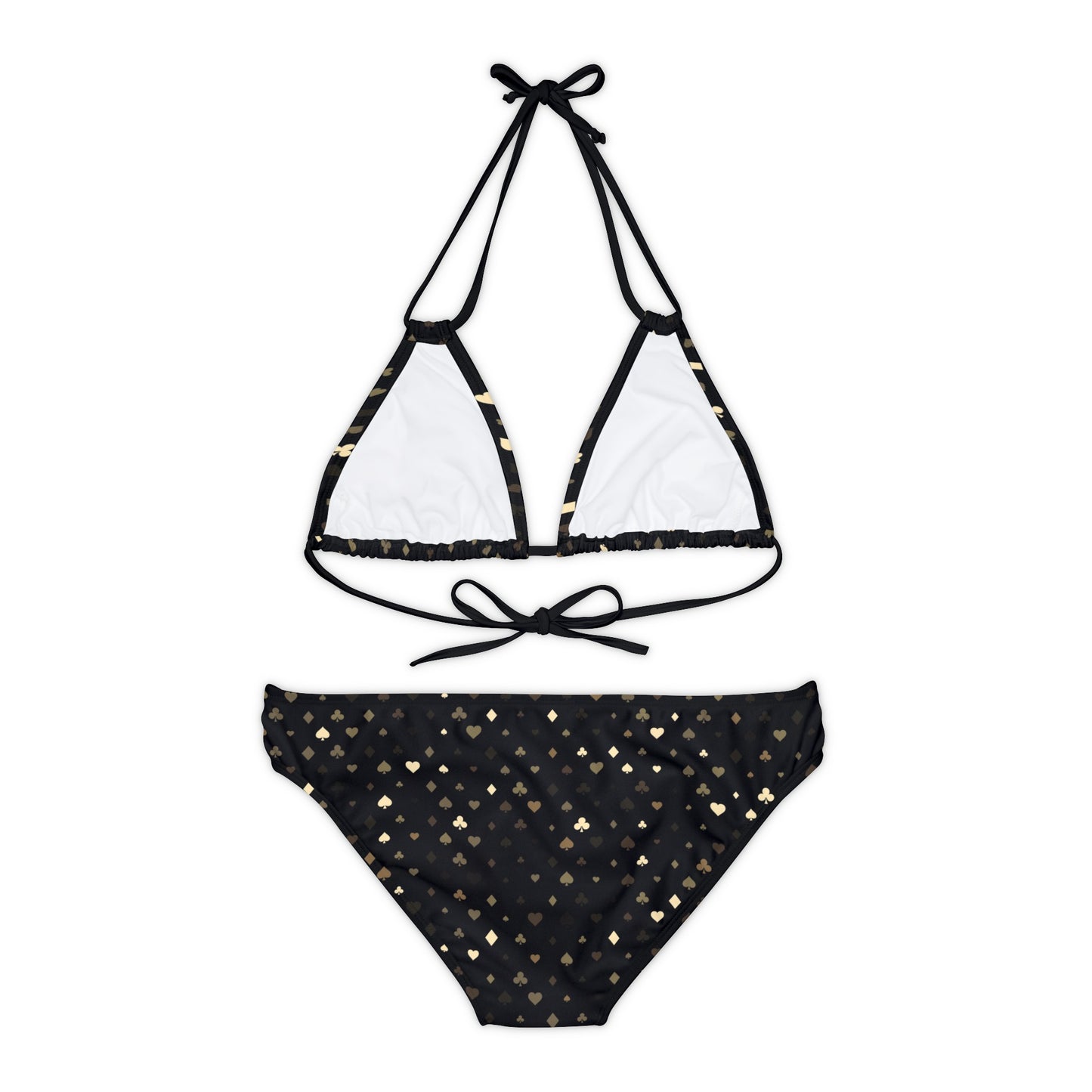 Strike Gold - Strappy Bikini Set (AOP)