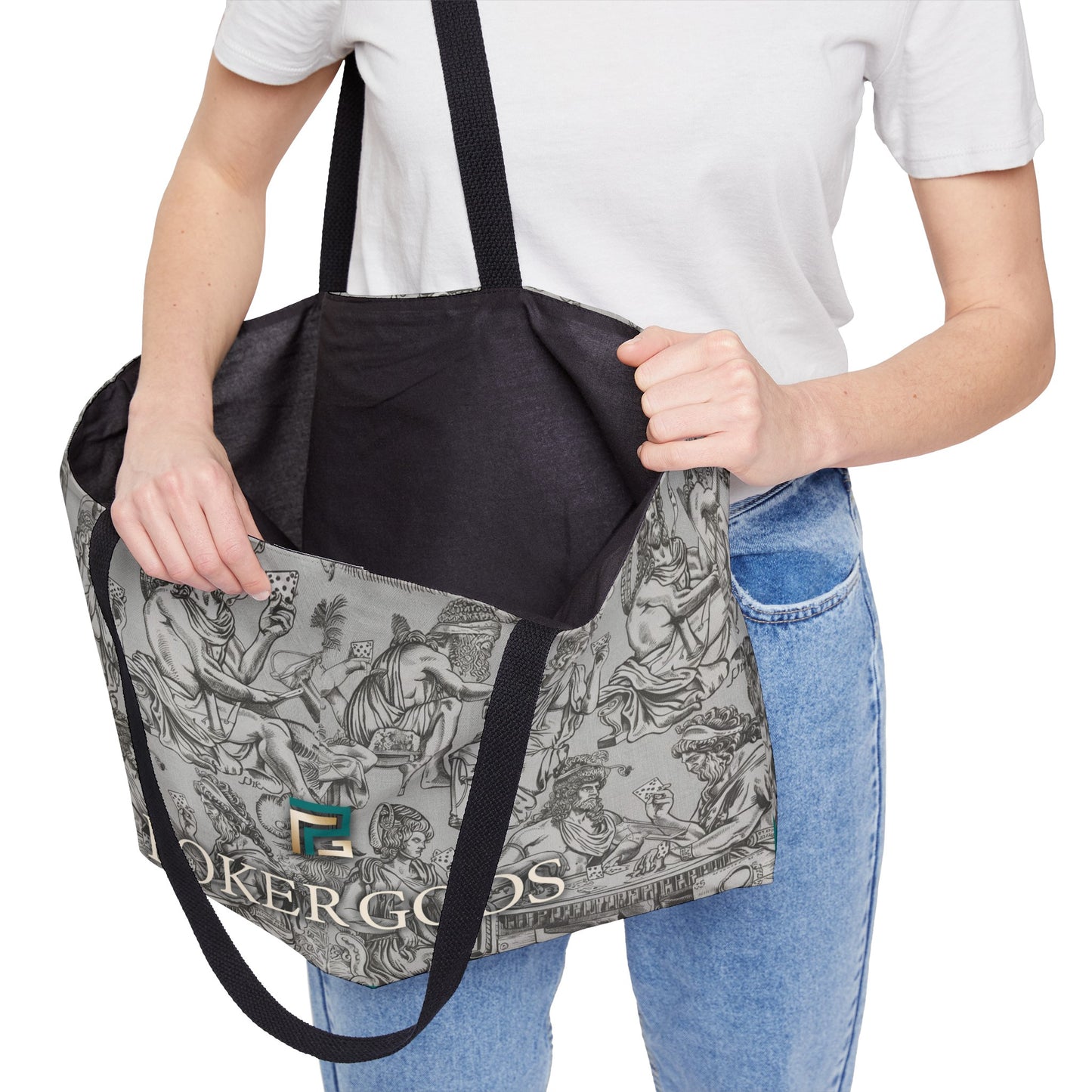 Toile De'Olympus Tote Bag