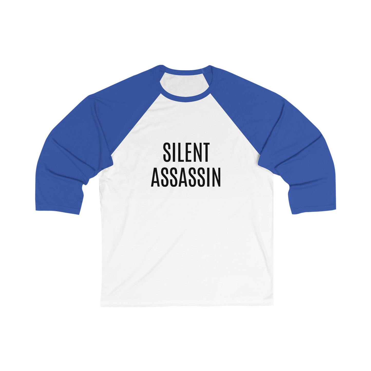 Silent Assassin - Unisex 3\4 Sleeve Baseball Tee