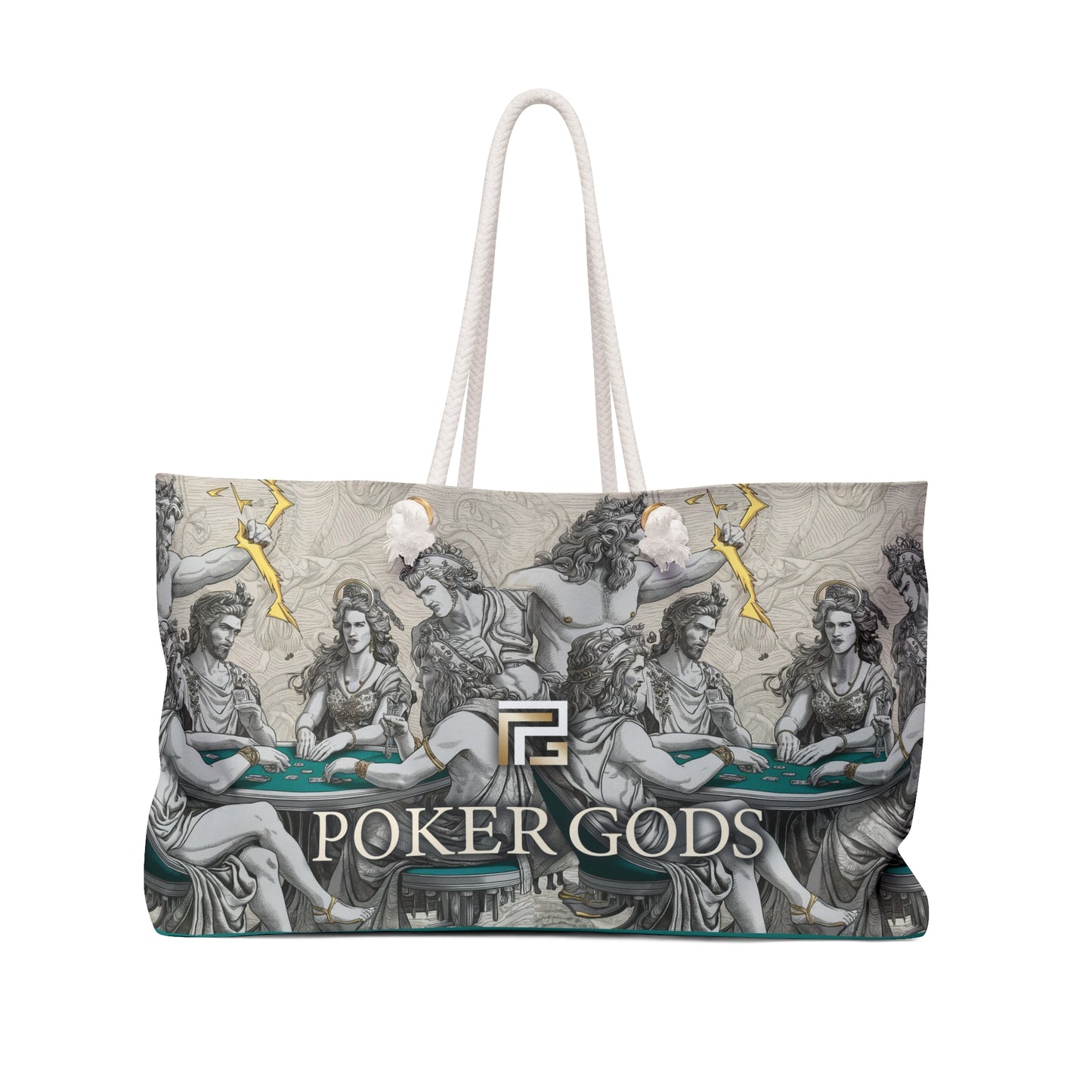 Toile De Poker Gods Weekender Bag