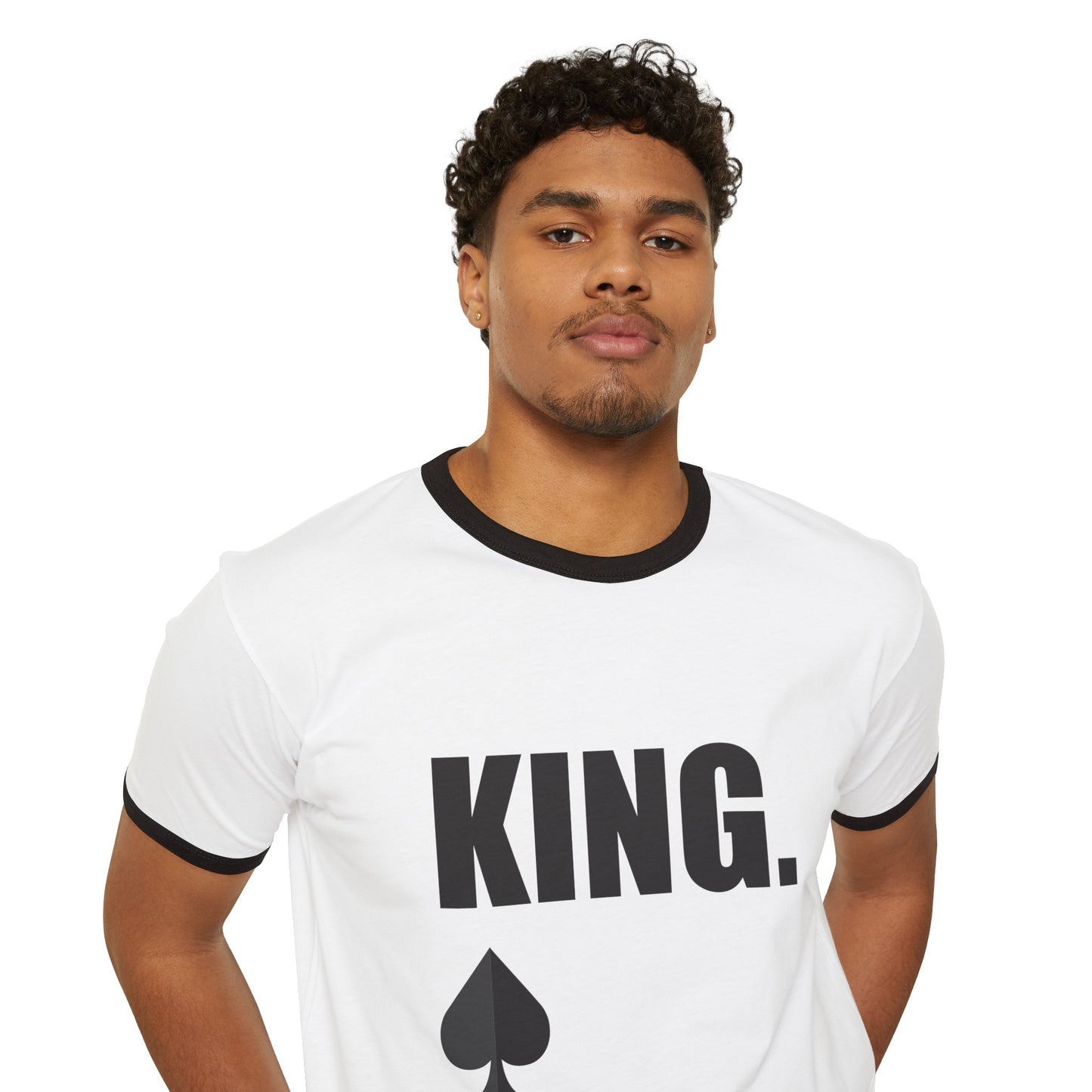 KING Cotton Ringer T-Shirt