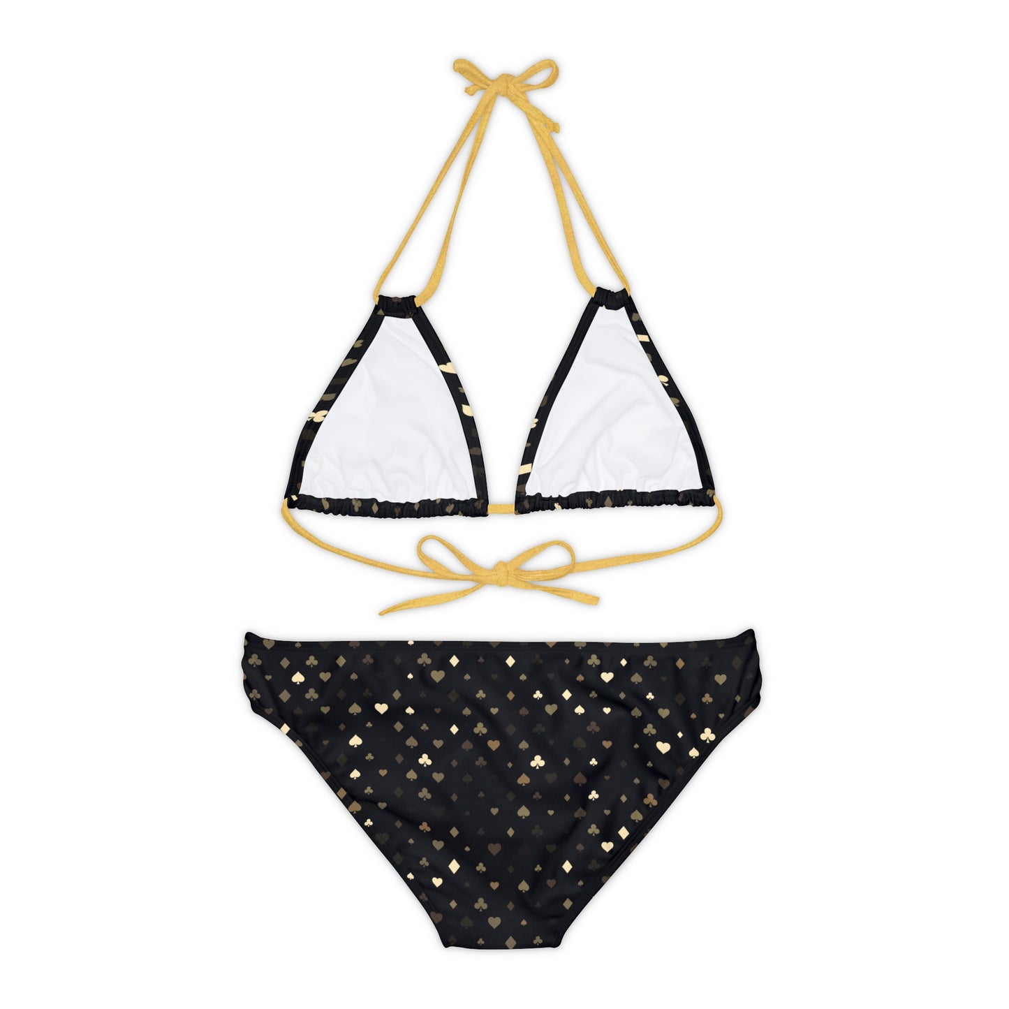 Strike Gold - Strappy Bikini Set (AOP)