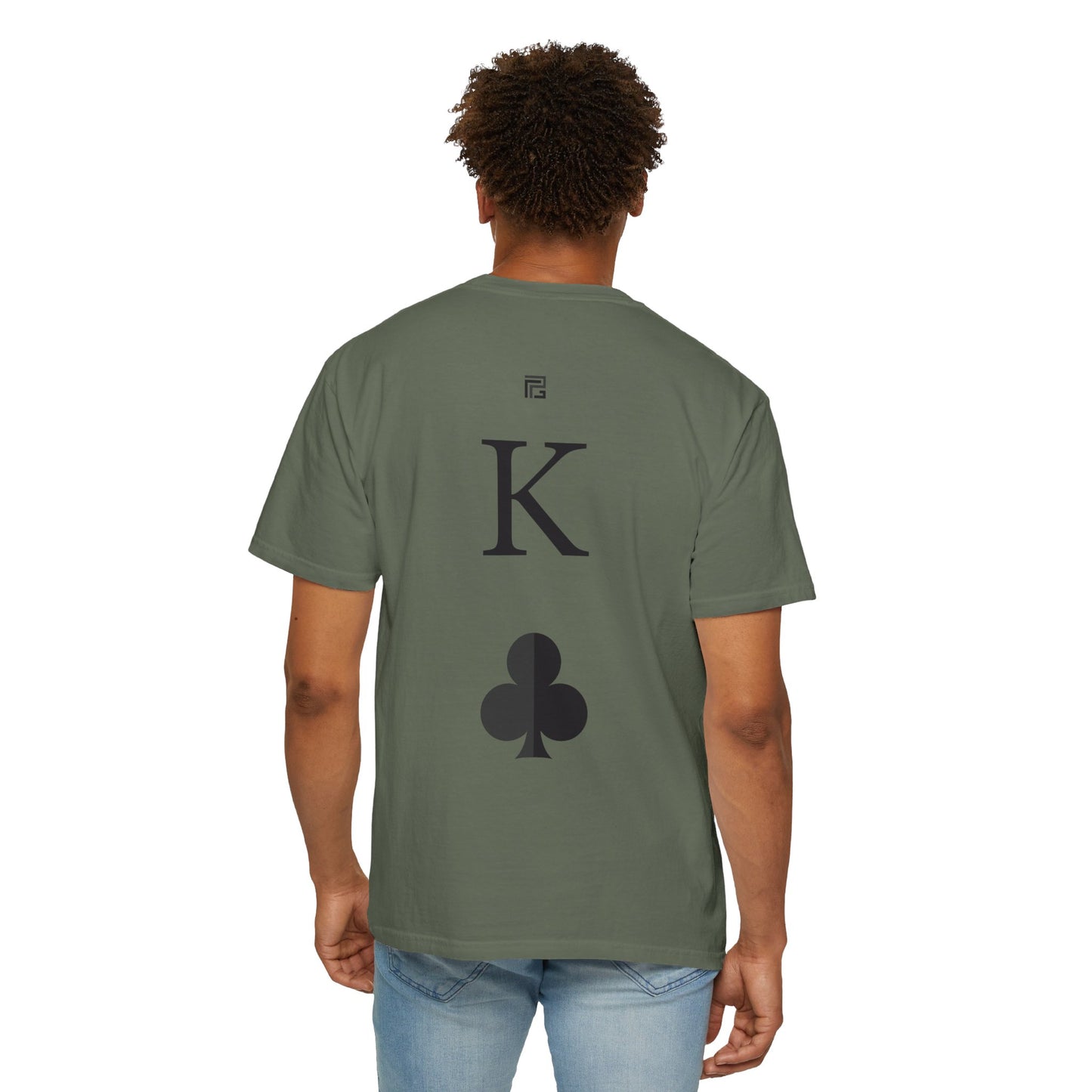 Poker God Damn It - Unisex Garment-Dyed T-shirt