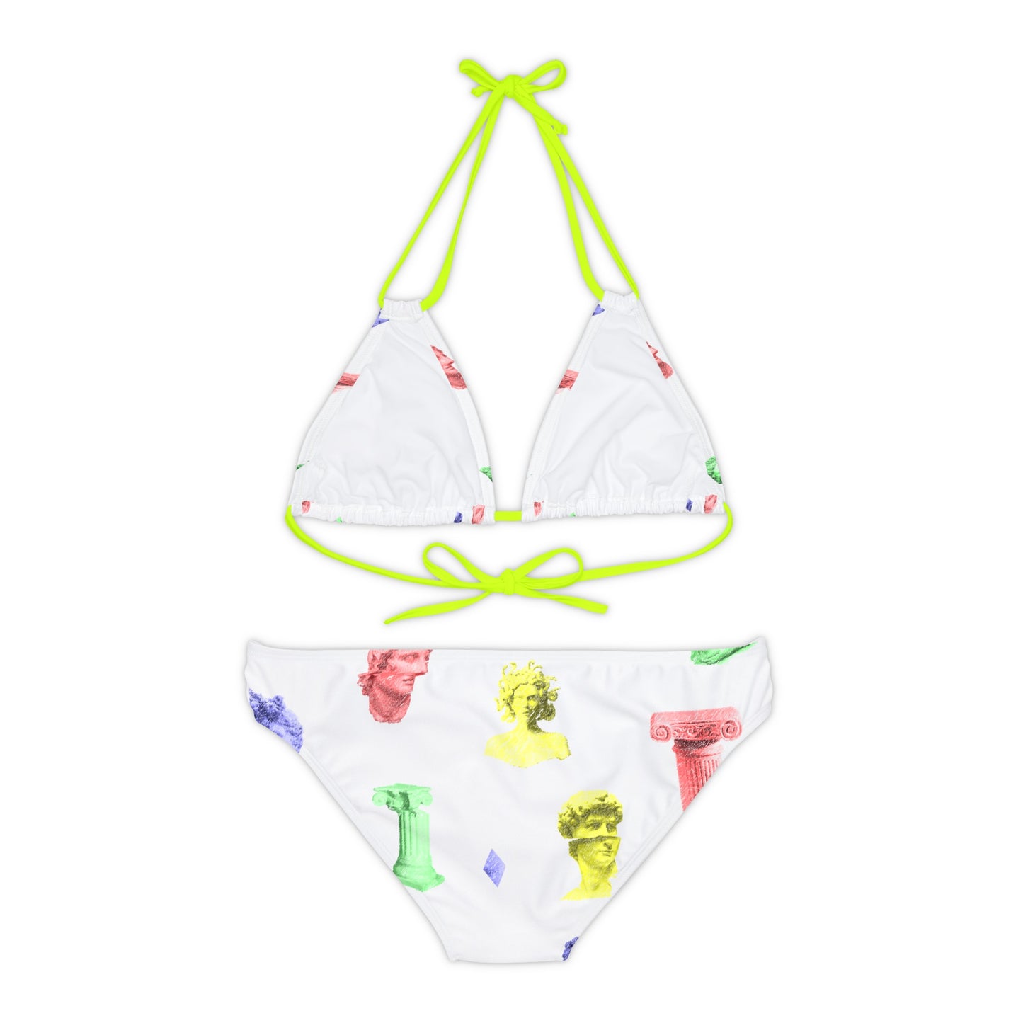 Poker Gods - Strappy Bikini Set (AOP)