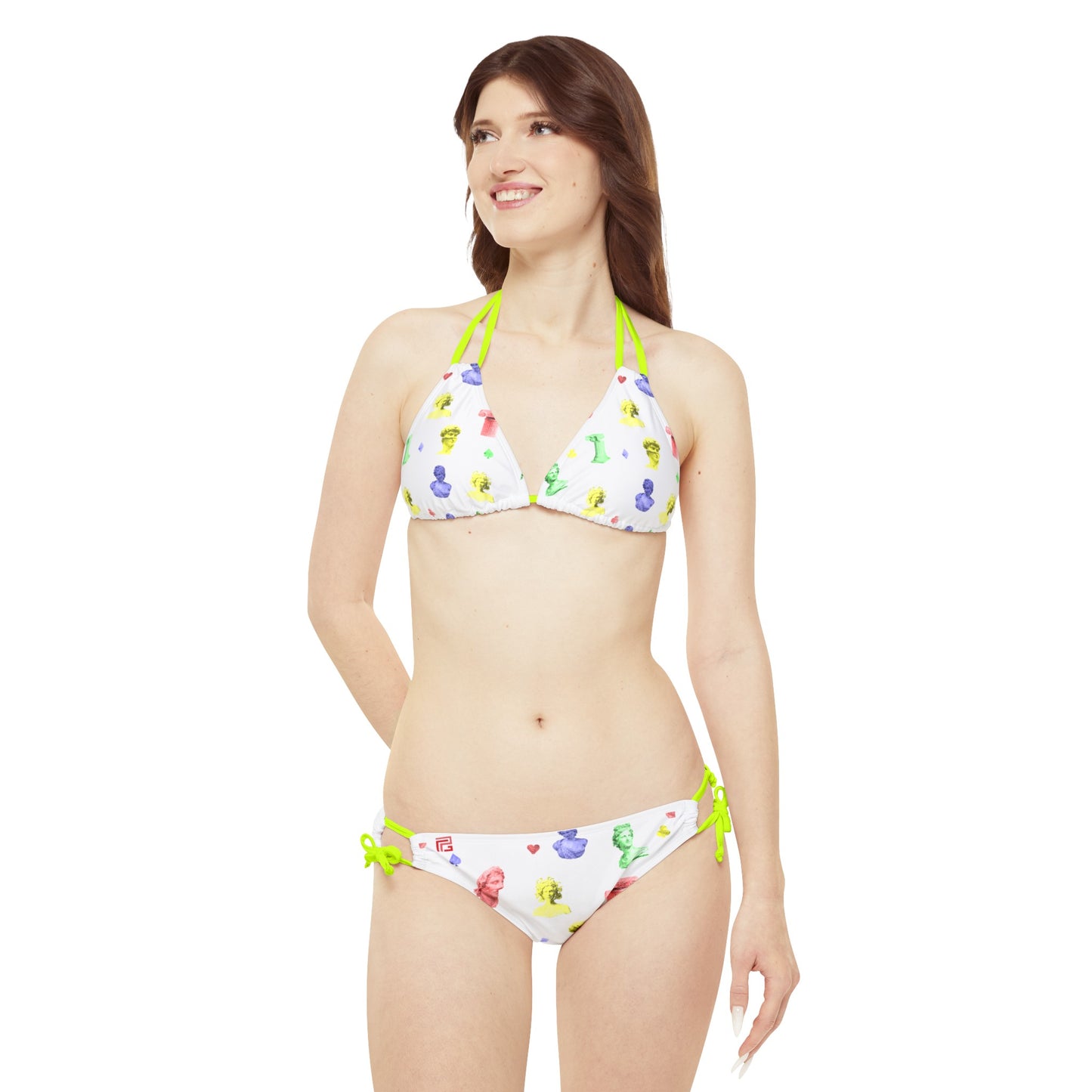 Poker Gods - Strappy Bikini Set (AOP)