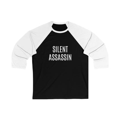 Silent Assassin - Unisex 3\4 Sleeve Baseball Tee