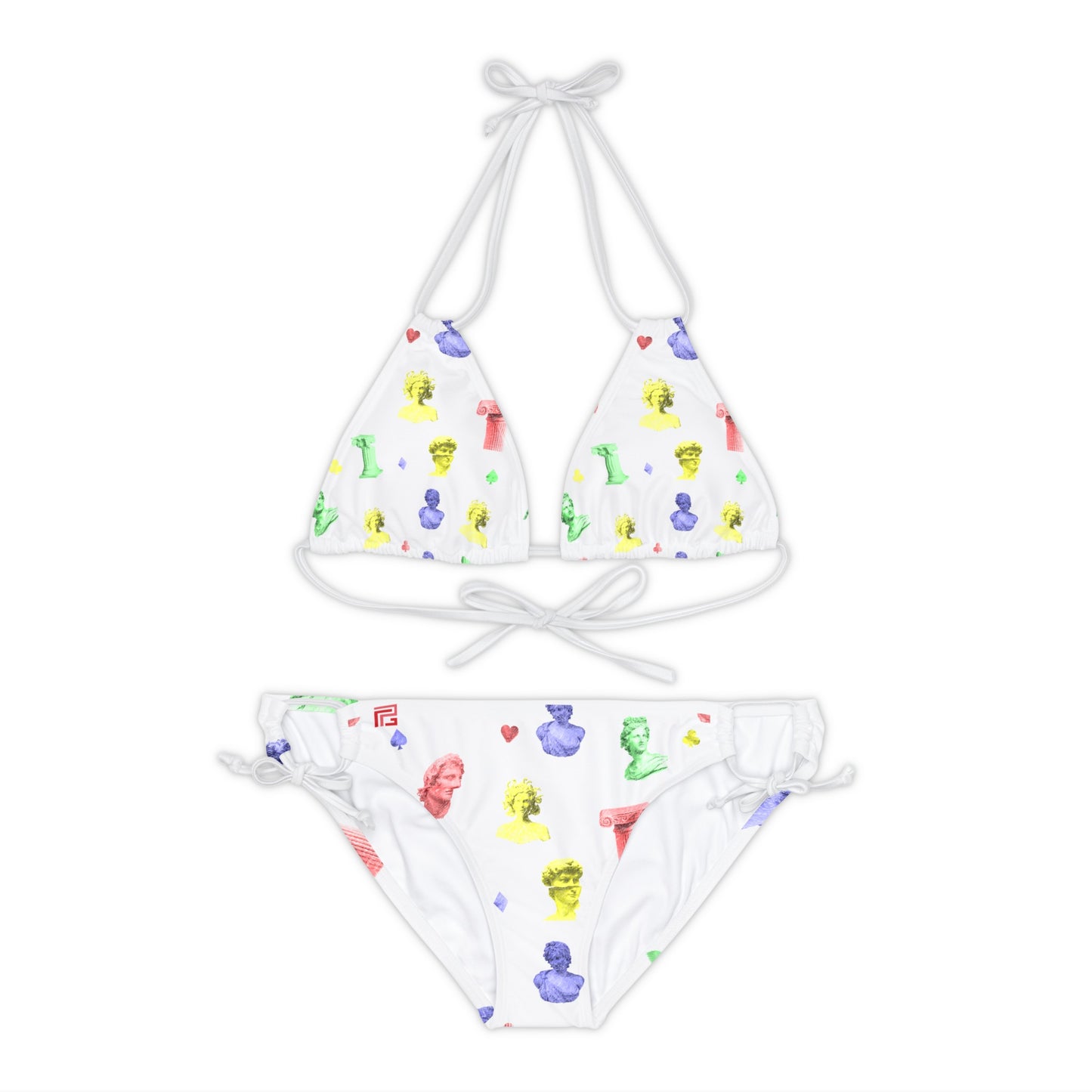 Poker Gods - Strappy Bikini Set (AOP)
