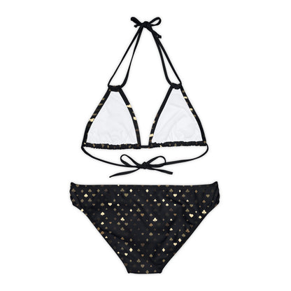 Strike Gold - Strappy Bikini Set (AOP)