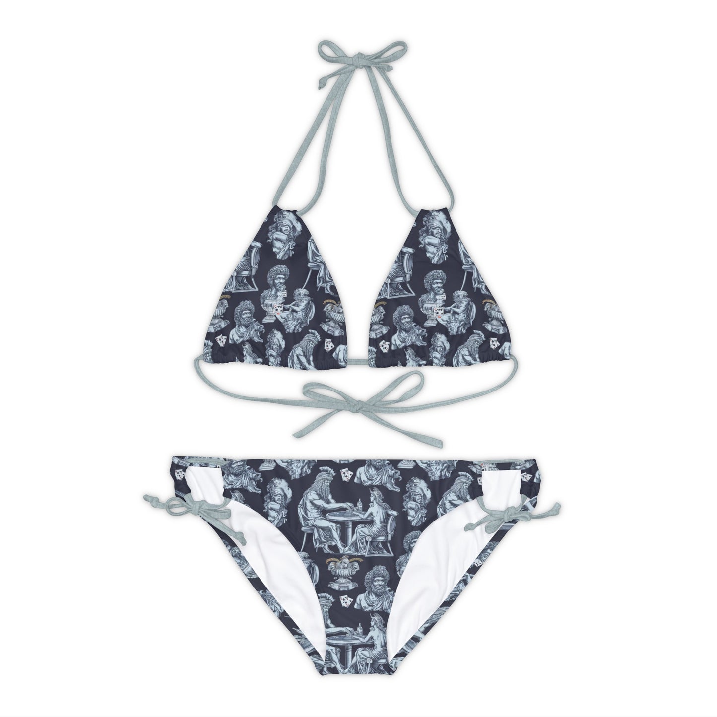 Poker Gods 2 - Strappy Bikini Set (AOP)