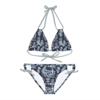 Poker Gods 2 - Strappy Bikini Set (AOP)