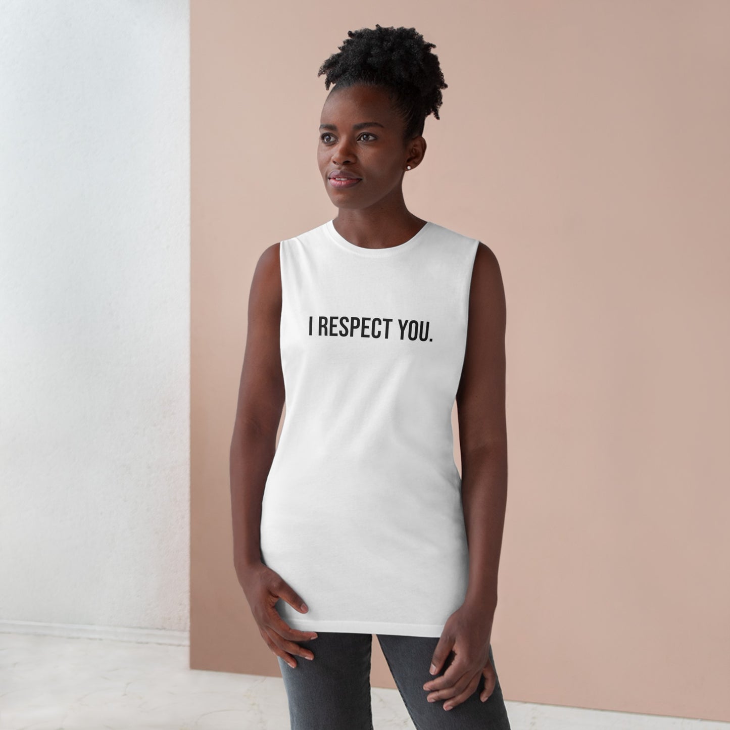 I Respect You - Unisex Barnard Tank