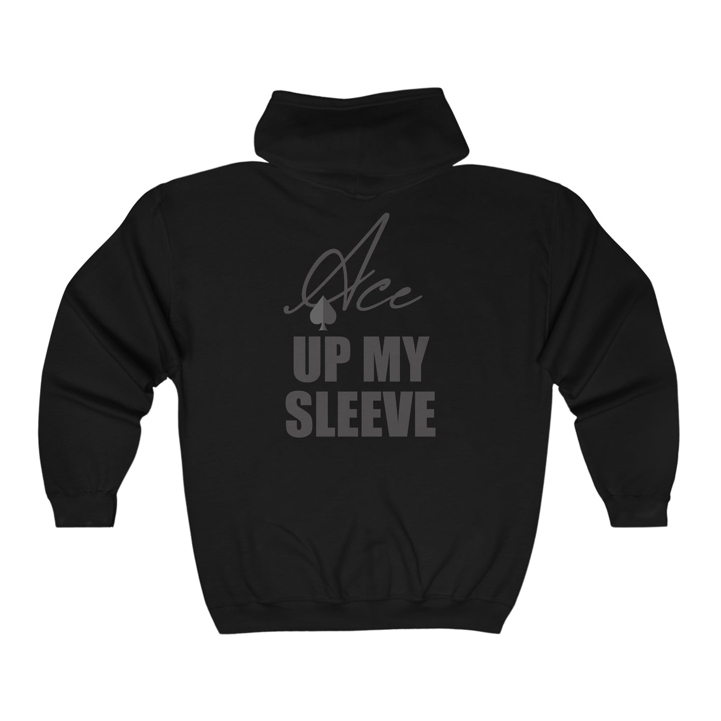 Ace Up My Sleeve Full Zip Hoodie