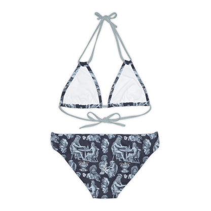 Poker Gods 2 - Strappy Bikini Set (AOP)