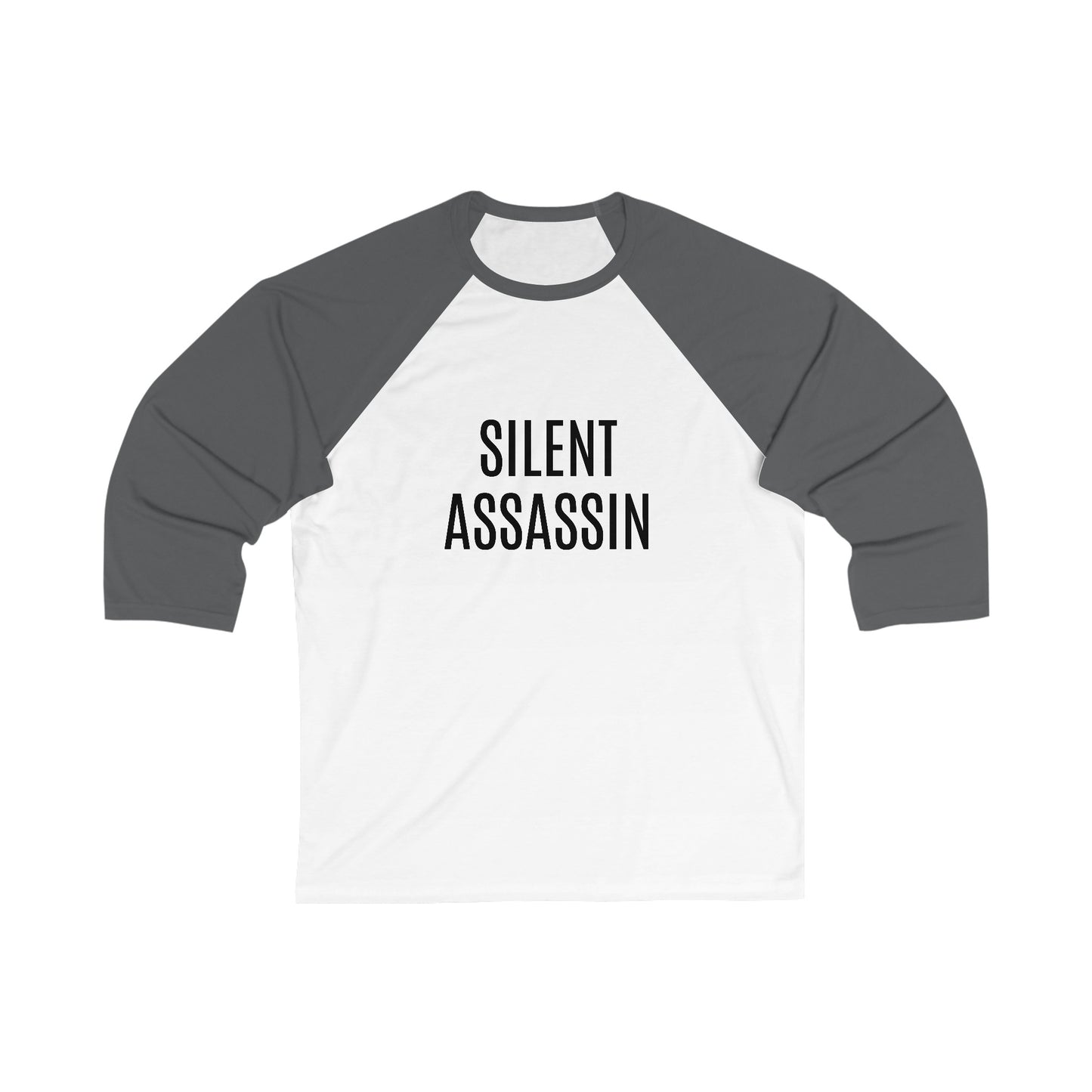 Silent Assassin - Unisex 3\4 Sleeve Baseball Tee