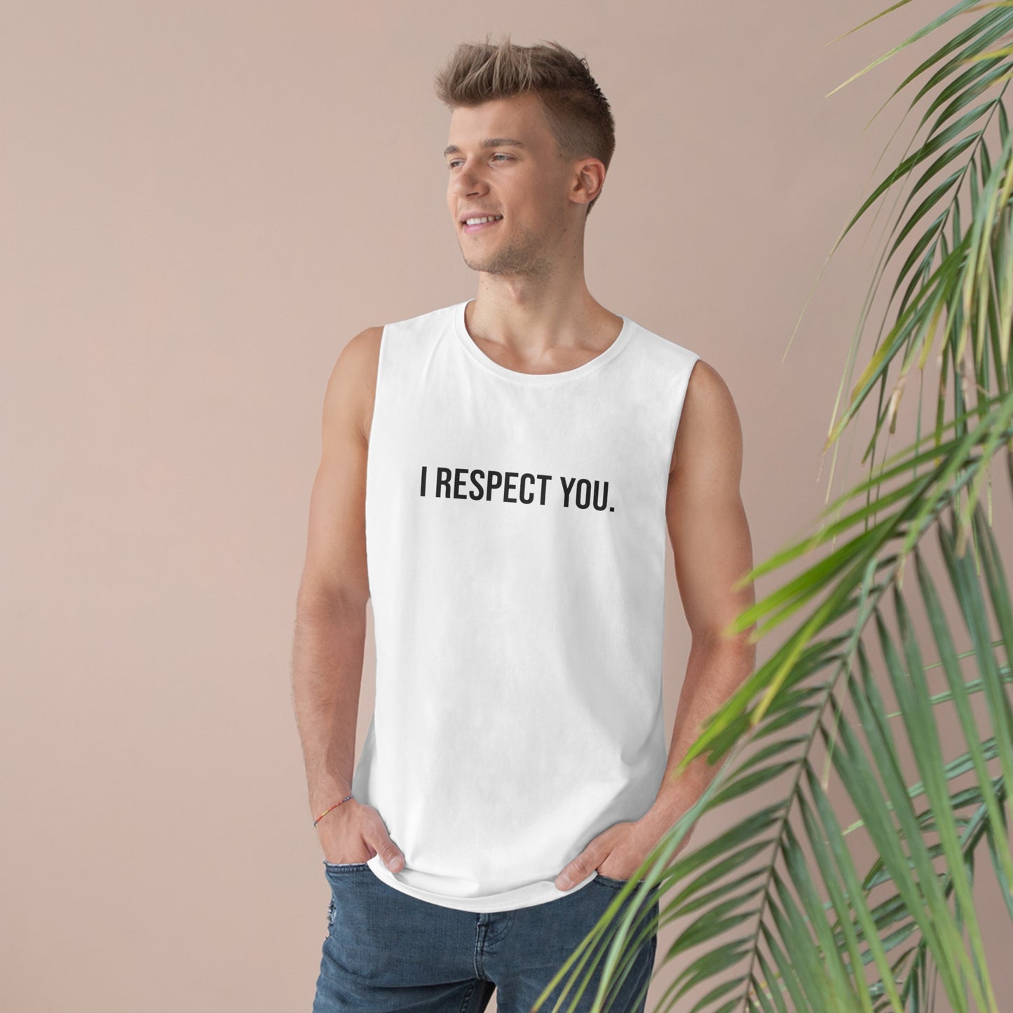I Respect You - Unisex Barnard Tank