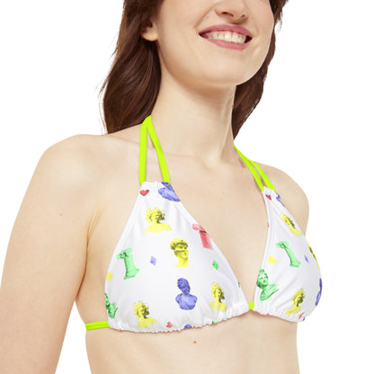 Poker Gods - Strappy Bikini Set (AOP)