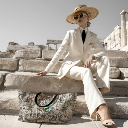 Toile De'Olympus Tote Bag
